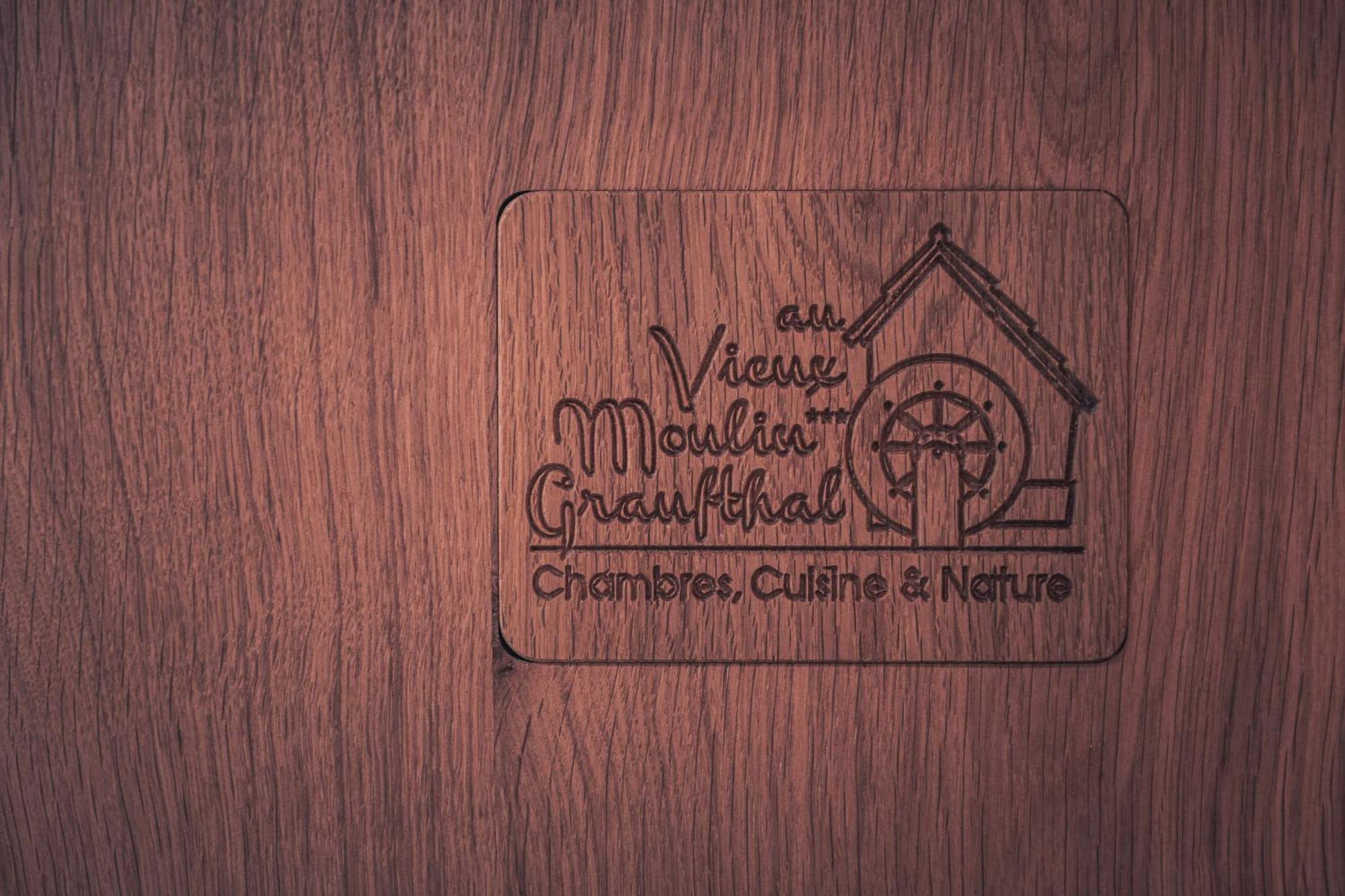 Hotel Au Vieux Moulin Graufthal Exterior foto